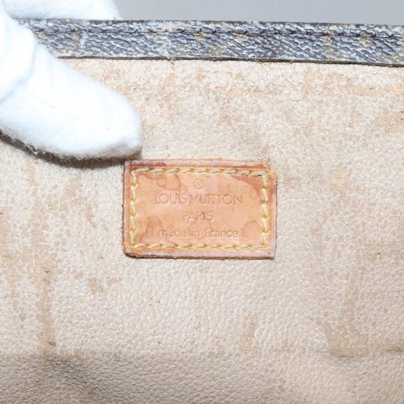 LOUIS VUITTON Monogram Sac Plat Hand Bag M51140 LV Auth 129096 - Picture 12 of 16
